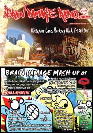 E-TRONIC - BRAIN DAMAGE MASH UP 5th October 07'