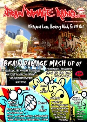 BELLZEBOO - BRAIN DAMAGE MASH UP 5th October 07'