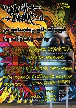 DISOWNED - GRAFFITI BREAKZ - 13th September 08'