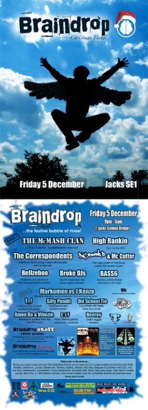 BROKE DJ's - BRAINDROP 5th December 08'