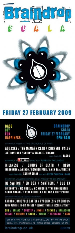 DUB FX - BRAINDROP 27th February 09'