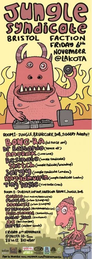 BONG RA - JUNGLE SYNDICATE 6th November 09'