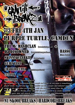 DISOWNED - GRAFFITI BREAKZ - 4th January 08'