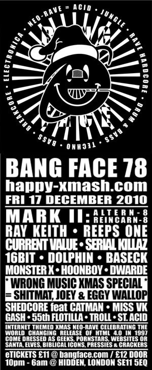 HOONBOY - BANG FACE 78 (Happy Xmash.com) 17th December 2010