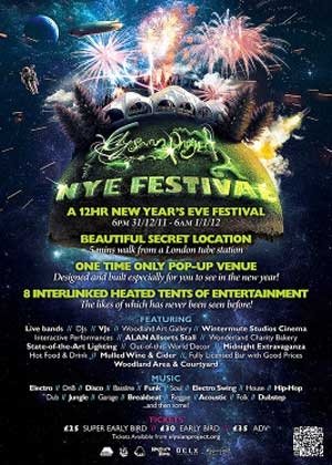 LIONS - ELYSIAN NYE (Wonderland room) 31st Dec 2011