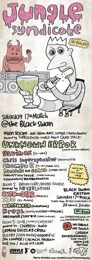 DWARDE b2b GAND - JUNGLE SYNDICATE - (BRISTOL) - 17th March 2012