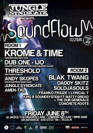 IJO - JUNGLE SYNDICATE  - (Soundflow Warm up) - 8th June 2012 