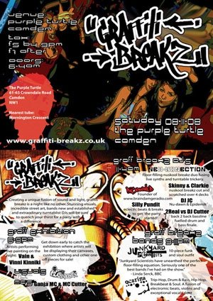 DISOWNED - GRAFFITI BREAKZ - 8th November 08'