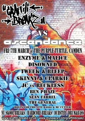 DISOWNED - GRAFFITI BREAKZ vs ASCENDANCE - 7th March 08'