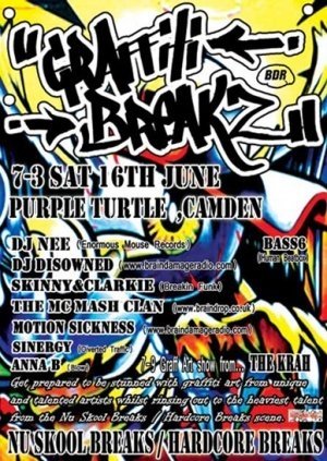 DISOWNED - GRAFFITI BREAKZ 16th June 07' (GB01 Studio mix)