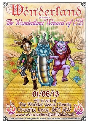  / SLY FOX - WONDERLAND - (Wonderland's Wizard of OZ) - 1st June 2013